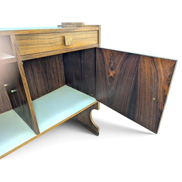 Vintage Mobile Bar in Teak, 1960s, Set of 4 For Sale - Image 6 of 18