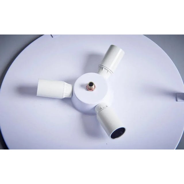 Flush Mount in Light Blue, Italy, 1960s For Sale - Image 6 of 7