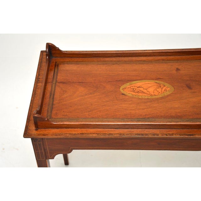 1900 - 1909 Antique Edwardian Side Table, 1900s For Sale - Image 5 of 11