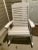 Wood 1980s White Wood Rocking Chairs - Set of 2 For Sale - Image 7 of 9
