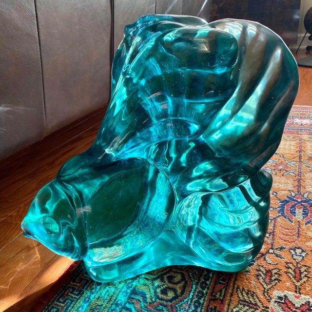 Late 20th Century Obsidian Angelfish For Sale In Nashville - Image 6 of 7