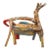Willie Leroy Elliot Jr. - Wolf Bench, C. 1990 Mixed Media Mosaic Art Sculpture For Sale