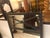 Simplicity is elegance. This metal rectangular mirror has a "greek key" design with a small rosette in the middle. Was...