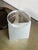 Contemporary Alwa One Big Side Table with Transparent Top & Brushed Stainless Steel Base by Sebastian Herkner for Pulpo For Sale - Image 3 of 7