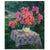 A vibrant French impressionist oil on canvas by Jeanne Lauvernay‑Petitjean (1855–1975) titled Still Life With Flowers....