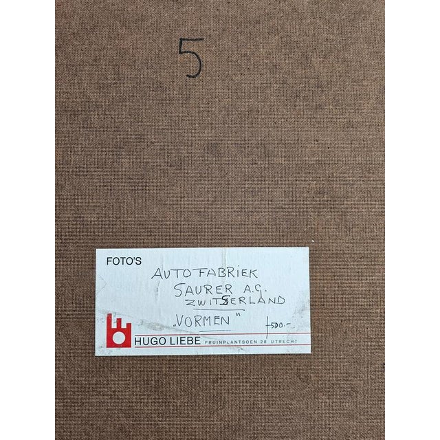 Barite Photos of a Gearbox on Board by Hugo Liebe, 1960s, Set of 6 For Sale - Image 7 of 12