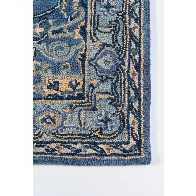 Traditional Ibiza Denim Hand Tufted Area Rug 6' X 9' For Sale - Image 3 of 8