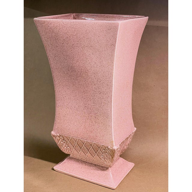 Form #1569 was designed by Charles Murphy in 1957 for Red Wing Pottery. One of the larger vases, this statement piece has...