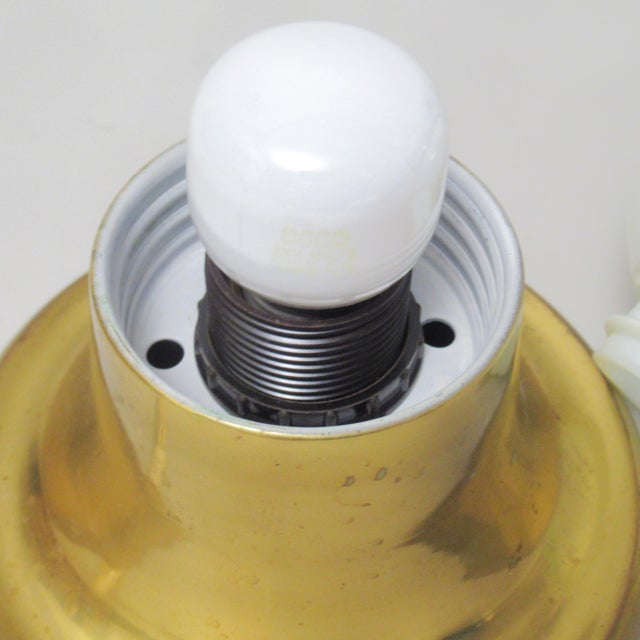 Gold Lightball by Achille Castiglioni for Flos, 1960s For Sale - Image 8 of 11