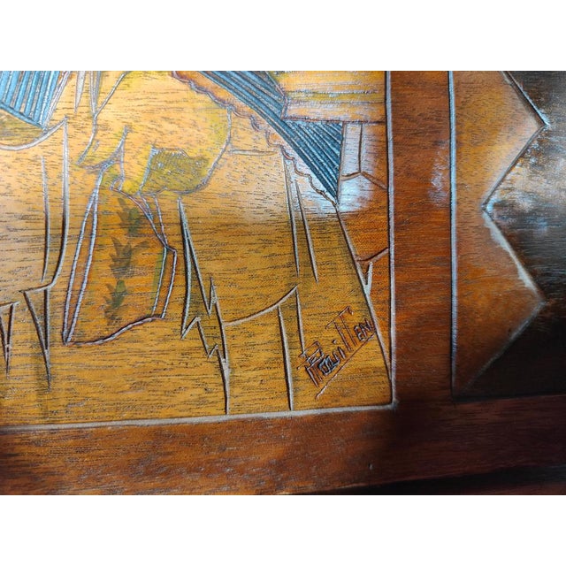 Art Deco Armchair by Paul Fouillen, 1930s For Sale - Image 11 of 14