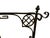 Spanish Revival Vintage 1920s Spanish Revival Wrought Iron Bridge Floor Lamp With Ruffled Sunset Art Glass Shade Adjustable 55" - 67" 1920s-1930s For Sale - Image 3 of 12