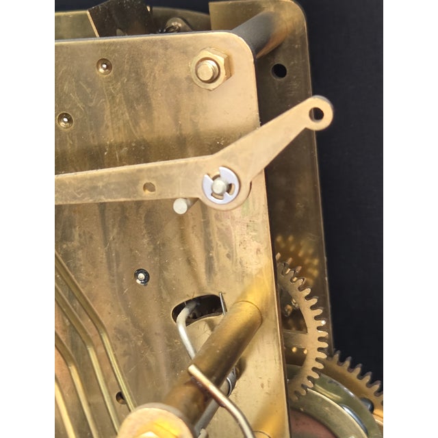 Vintage George Nelson for Howard Miller Grandfather Clock Mid Century Chrome For Sale - Image 13 of 17