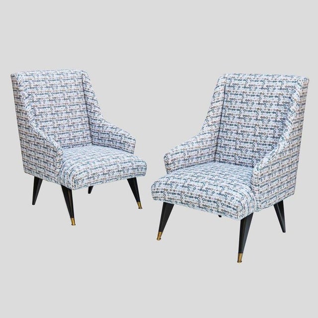 Mid-Century Italian Armchairs, 1950s, Set of 2 For Sale - Image 14 of 14