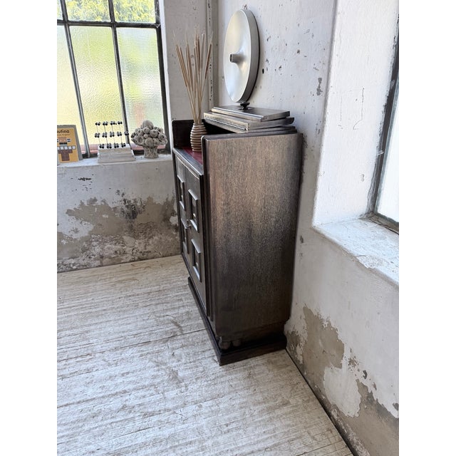 1940s Art Deco Bar Cabinet by Hoffmann Chaleyssin, 1940s For Sale - Image 5 of 18