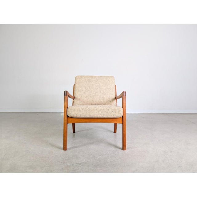 Mid-Century Modern Mid-Century Senator Armchair by Ole Wanscher for France & Søn / France & Daverkosen For Sale - Image 3 of 12