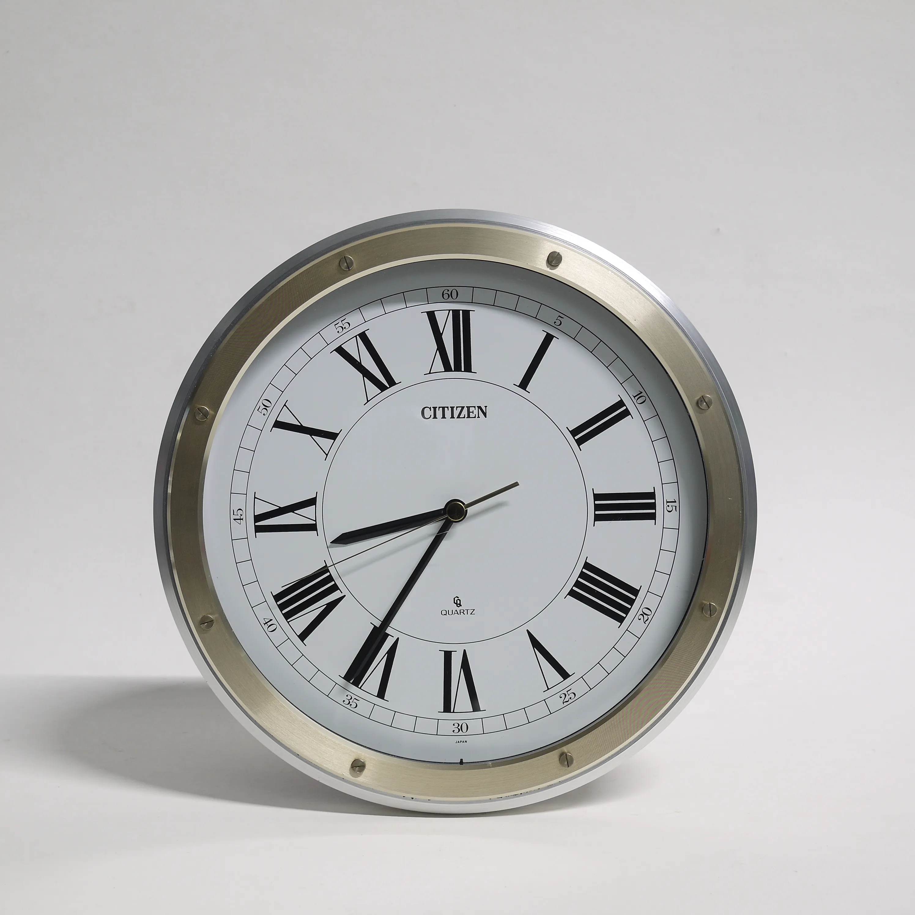 インテリア時計 Citizen Japan Vintage Wall Clock 36cm Japanese Postmodern Citizen Wall Clock, 1980s for sale at Pamono