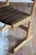 Wood Dining Chairs in Beech and Striped Fabric from Farstrup Møbler, Denmark, 1970s, Set of 4 For Sale - Image 7 of 17
