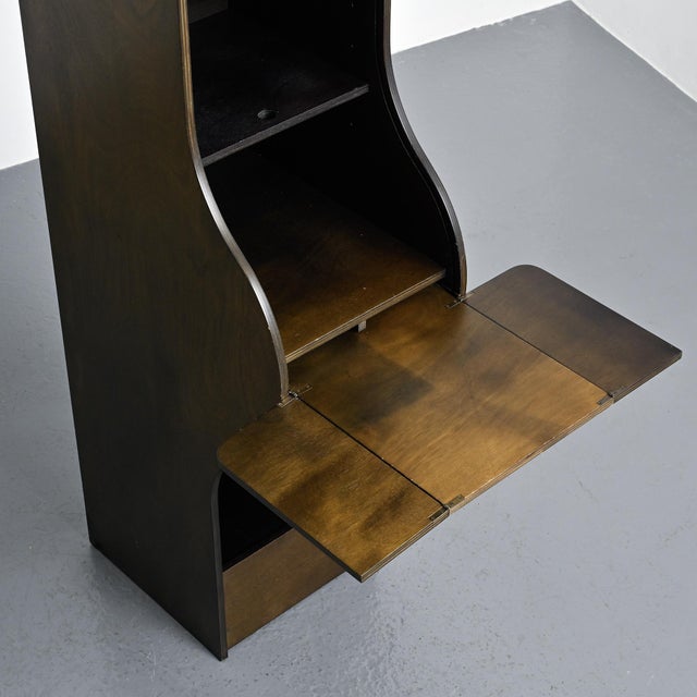 Model 5822 Roll-Top Secretary by Klaus Vogt for Thut Möbel, 1970 For Sale - Image 10 of 18