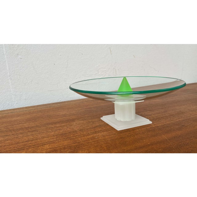 Postmodern Glass Bowl from Montana, 1980s For Sale - Image 11 of 18