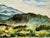 Rustic Enry Emil Salloch Original Watercolor on Paper Mt. Mansfield 1946. For Sale - Image 3 of 7