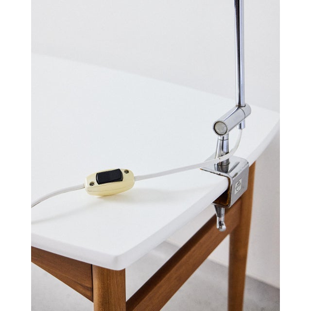 Chrome Lamp by Tibor Nádai, 1960s For Sale - Image 6 of 7