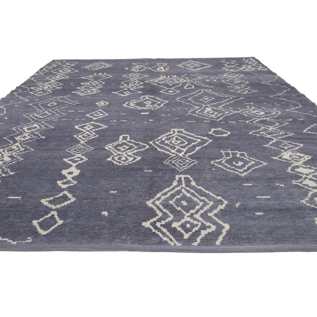 Contemporary Contemporary Turkish Moroccan Rug, 08'02 X 10'04 For Sale - Image 3 of 10