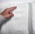 A gorgeous antique French top sheet made from exceptionally fine white linen, beautifully finished with delicate...