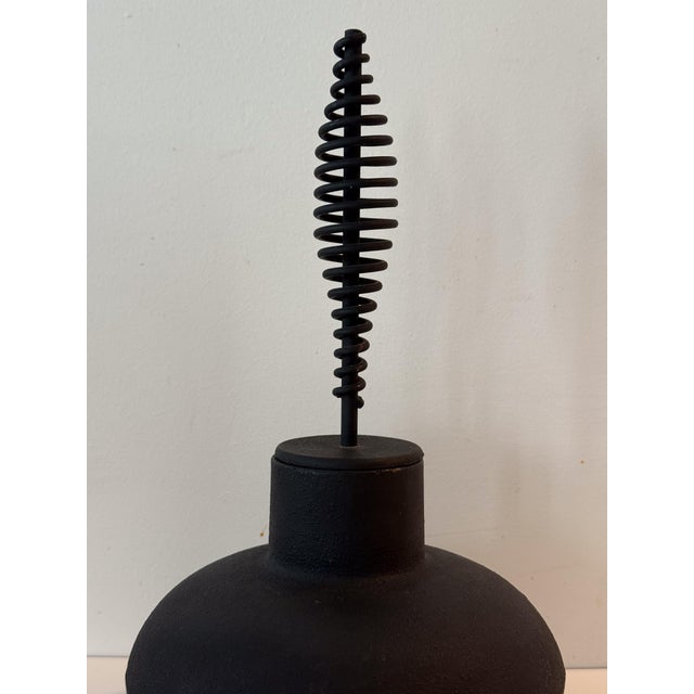 Vintage George Nelson fire starter in good overall vintage condition. This iconic mid-century modern piece retains its...