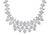 Modern 55 Ct Diamond Bridal Necklace 18 Karat White Gold 107 Gm, Estate For Sale - Image 3 of 8