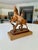 Vintage Carved Wood Horse & Jockey Sculpture by Anri in Italy For Sale - Image 9 of 15