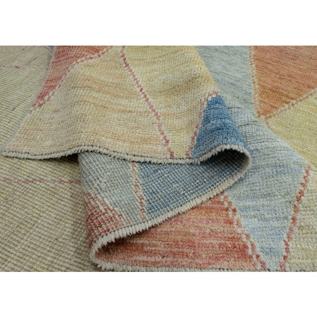Textile Turkish Oushak Rug 10' x 14'3" #18657 For Sale - Image 7 of 8