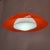Guzzini Mod 3013 Hanging Light in Orange from Guzzini, 1970s For Sale - Image 4 of 8