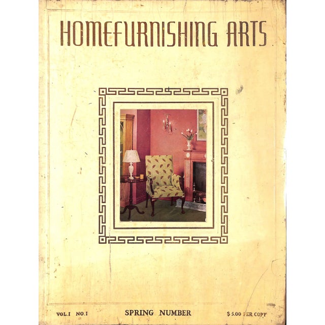 Paper Homefurnishing Arts: Vol. 1 No. 1 For Sale - Image 7 of 7