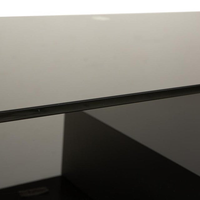 Glass CL 1552 Glass Sideboard in Red For Sale - Image 7 of 17