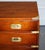Brown Vintage Yew Wood Military Campaign Sideboard Bank of Drawers with Brass Handles For Sale - Image 8 of 18
