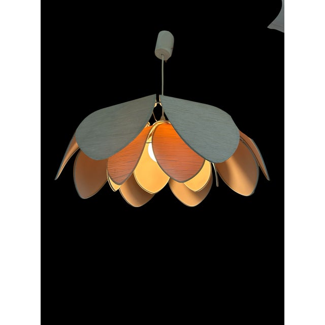 Vintage Petal Pendant Light, 1970s For Sale - Image 13 of 13
