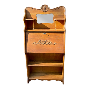 Antique Larkin Drop Front Secretary Desk