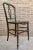 Set of Elizabethan Chairs in Lacquered Black, 1840 For Sale - Image 9 of 13