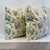 Traditional Kathryn Ireland “Paisley Stripe” Feather/Down Pillows - A Pair For Sale - Image 3 of 4