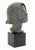 Gray Lily Landis Bronzed Spelter Female Portrait Bust For Sale - Image 8 of 9