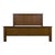 Wood Mission Oak Panel Bed - Walnut For Sale - Image 7 of 9