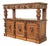 R. J. Horner Style Renaissance Revival Carved Oak Sideboard or Bar Cabinet, Circa 1890s For Sale