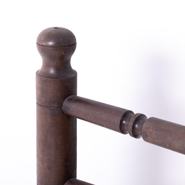 Wood 1940's French Carved Wood Bed Attributed to Charles Dudouyt For Sale - Image 7 of 12