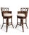 Boho Chic Lexington Tommy Bahama Bali Hai Kamala Bay Swivel Bar Stools, a Pair For Sale - Image 3 of 18