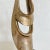 Tom Bennett bronze abstract sculpture from the 1980s. American. Bronze free-form on a black marble base. Signed edition...