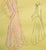 1920s Lanvin of Paris C1920s Fashion Model Original Watercolour For Sale - Image 5 of 5