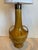 Textile Global Views Large Mid-Century Style Camel Glaze Lamps - Pair. For Sale - Image 7 of 8