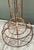 Vintage Patinated Wire Frame Garden Arch For Sale - Image 14 of 14