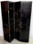 Art Deco 4-Panel Black Lacquer & Gilt Screen, Attributed to Paul Fehér, 20th C. For Sale - Image 12 of 14