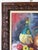 Wood 1960's Mid-Century Wine & Fruits Oil Painting on Masonite Board – Framed For Sale - Image 7 of 15